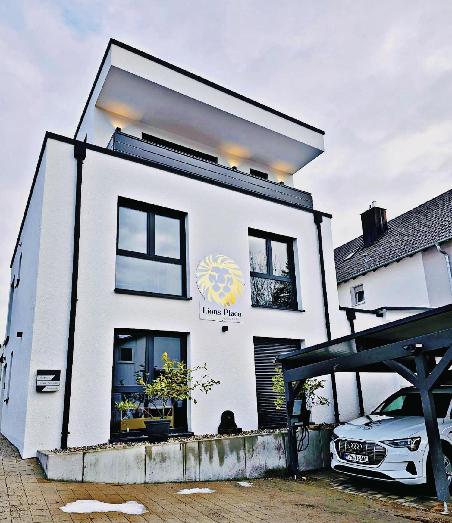 Lions Place Premium Apartments Executive Luxus Penthouse Inklusive Spa Heidenheim Exterior foto