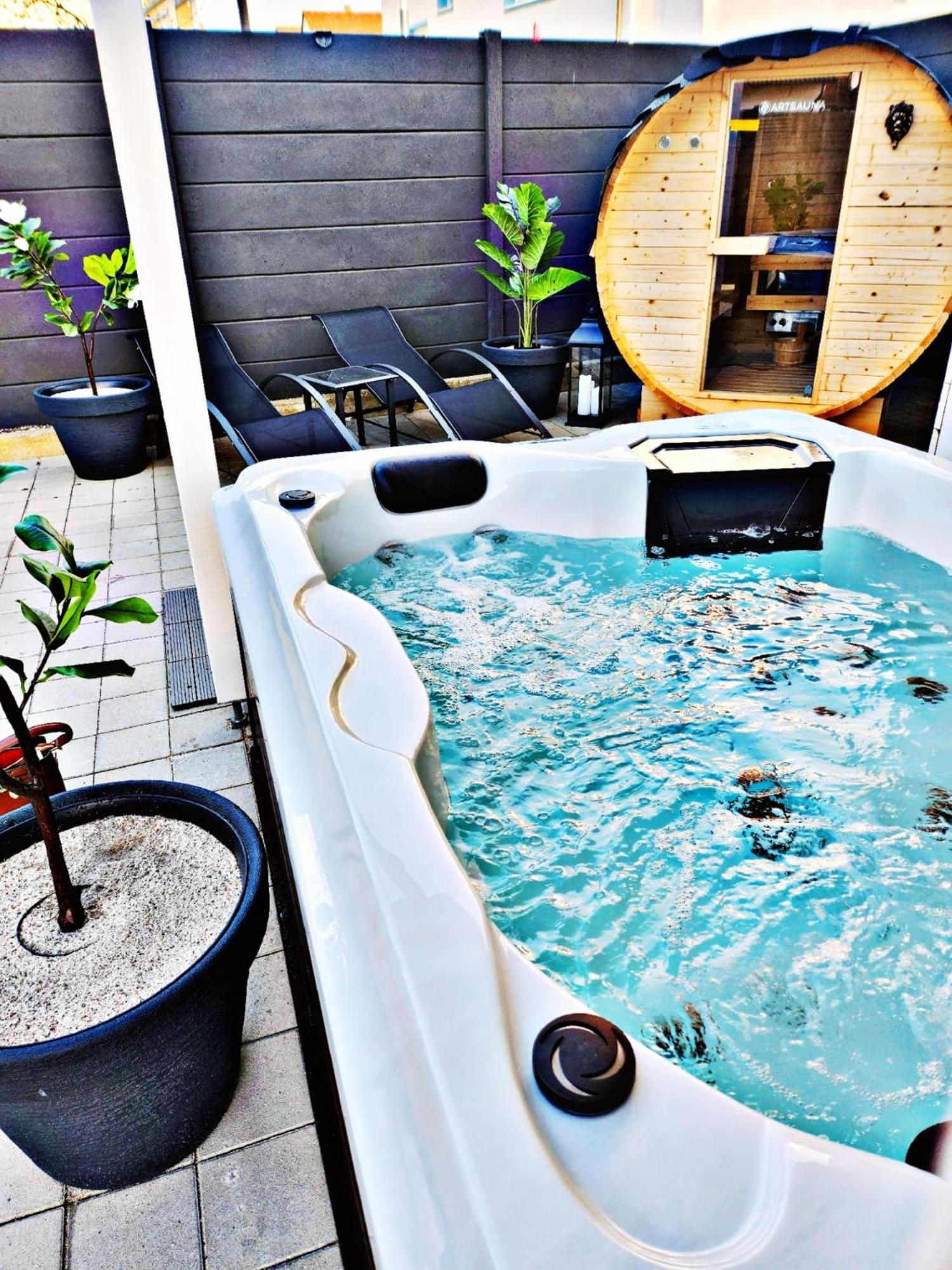 Lions Place Premium Apartments Executive Luxus Penthouse Inklusive Spa Heidenheim Exterior foto